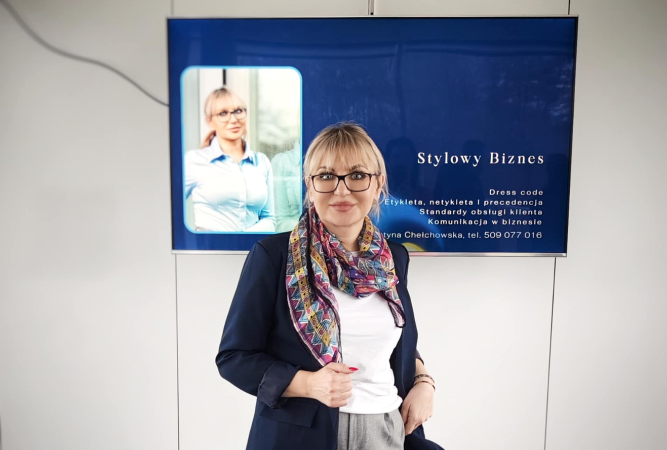 Spotkanie biznesowe z klasą  - Justyna Chełchowska