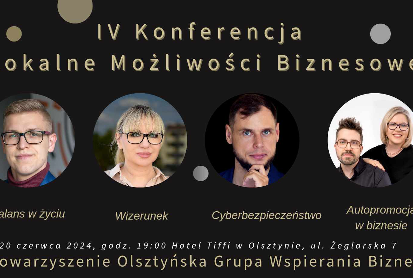 Prelekcje IV KONFERENCJI LOKALNE MOŻLIWOŚCI BIZNESOWE