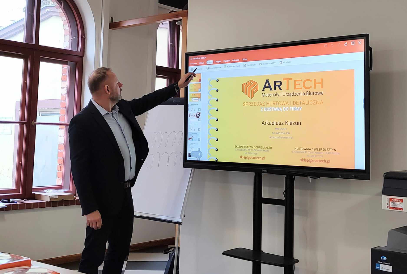 Prezentacja nowego Członka Stowarzyszenia - Arkadiusz Kieżun