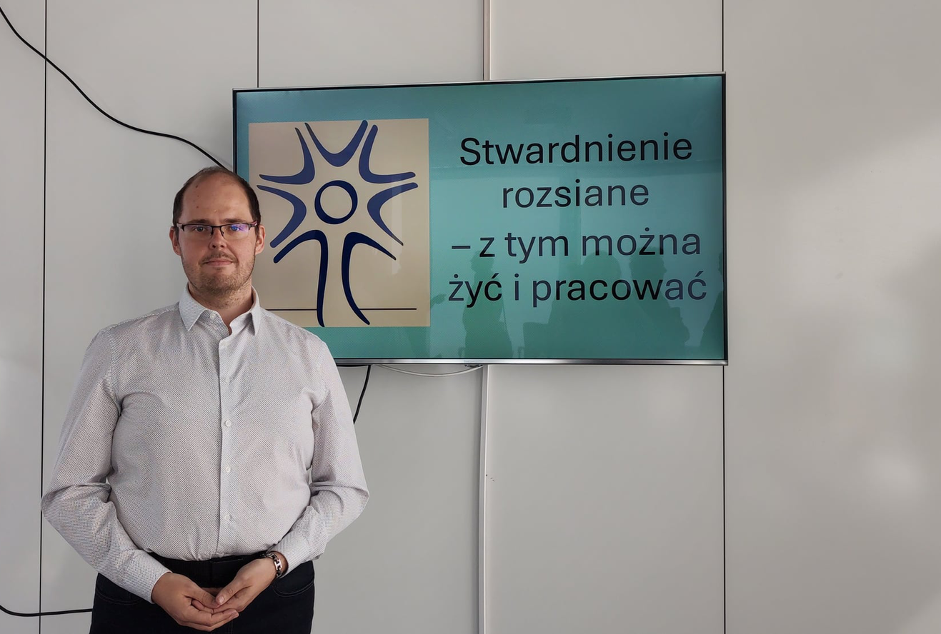 Stwardnienie rozsiane - z tym można żyć  i pracować - Bartłomiej Plewnia